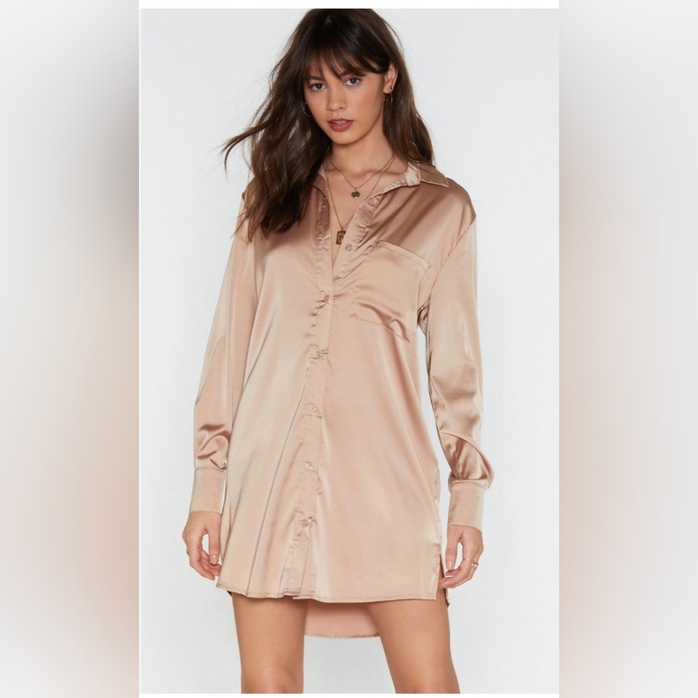 Nasty Gal Smooth Operator Shirt